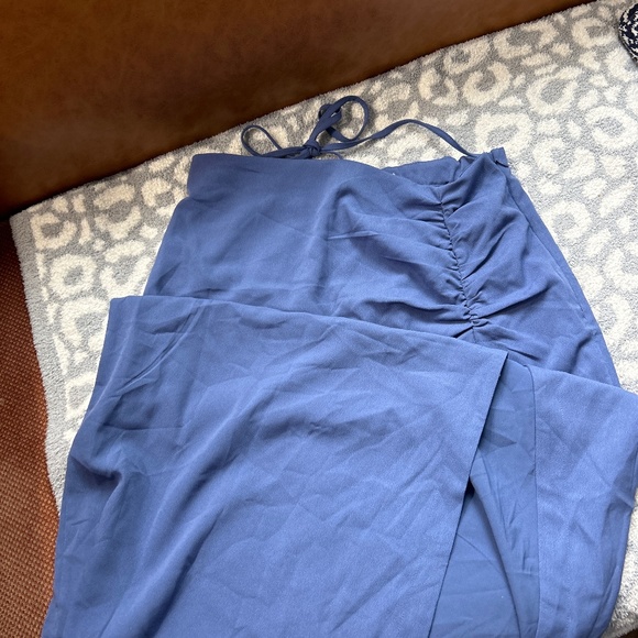 Abercombie & fitch Blue midi skirt - Picture 3 of 4